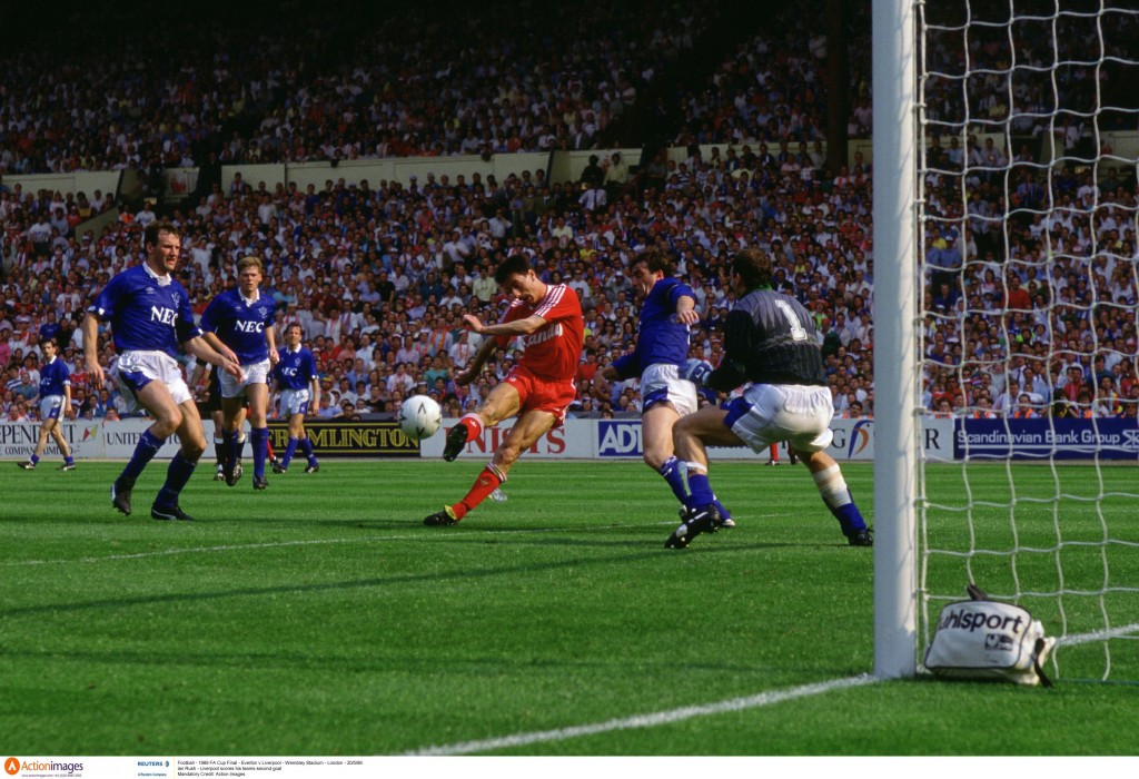 Ian Rush scored goals against Everton in two FA Cup finals. Mandatory Credit: Action Images