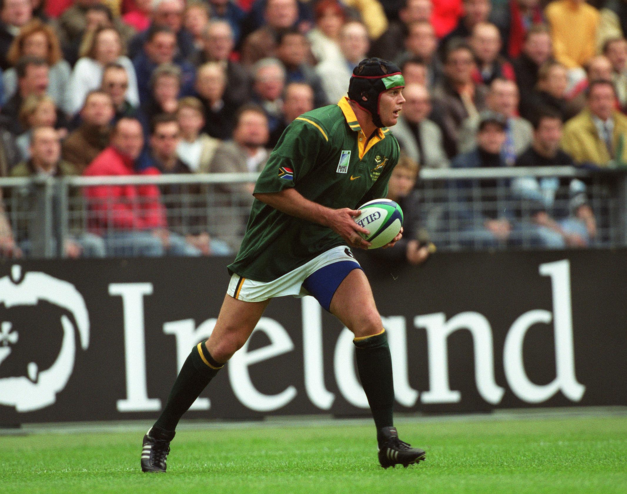 Rugby World Cup Quarter Final 24/10/1999 South Africa Rassie Erasmus ©INPHO/Lorraine O'Sullivan