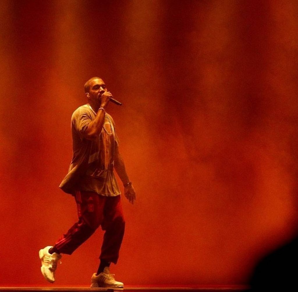 kanye west wearing adidas climacool trainers